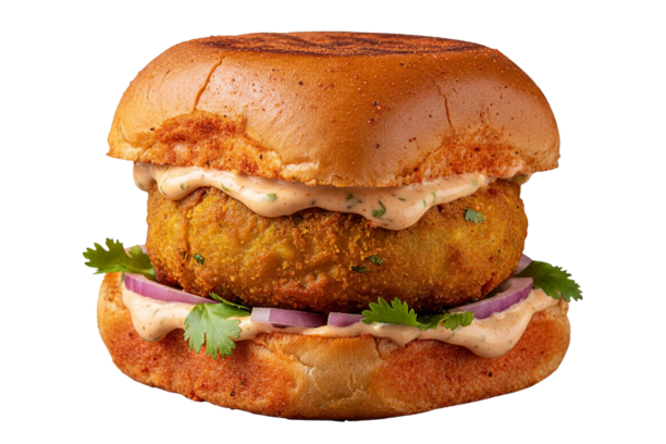 Tandur vadapav + meyo